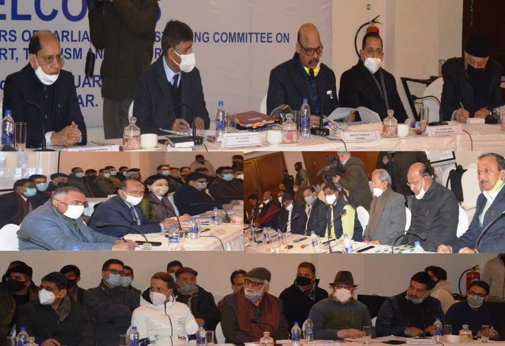 All- spherical improvement of J&K a significant target of GoI: Chairman, Parliamentary Standing Committee
