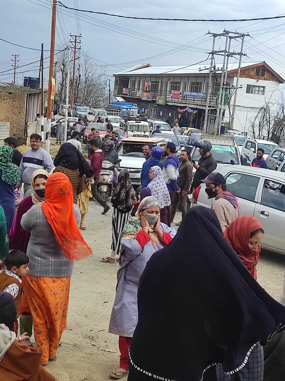 Charar Protests Against Installation Of Smart Electric Meters 