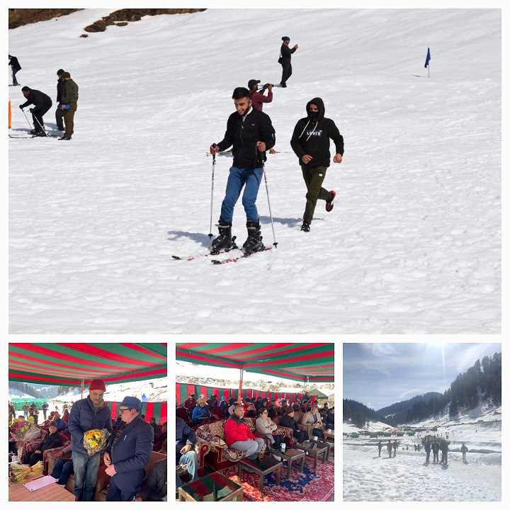Jai Snow Skiing festival witnesses huge rush on day 2
