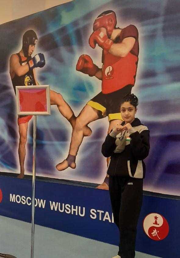 Kashmir s Sadia Tariq Wins Gold Medal In Moscow Wushu Stars Championship