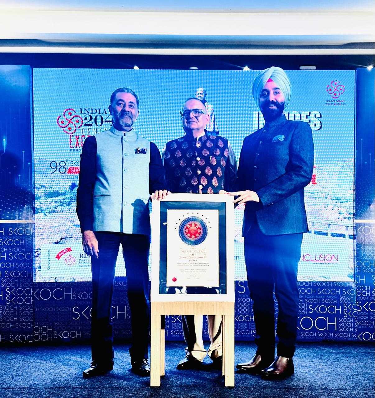 Charandeep Singh Receives SKOCH Award 2024 For Sustainable Zero charandeep-singh-receives-skoch-award-2024-for-sustainable-zero